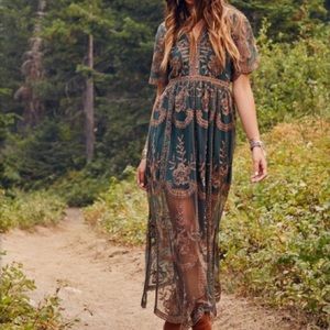 NWT Altar'd State Catania Maxi Dress Size S